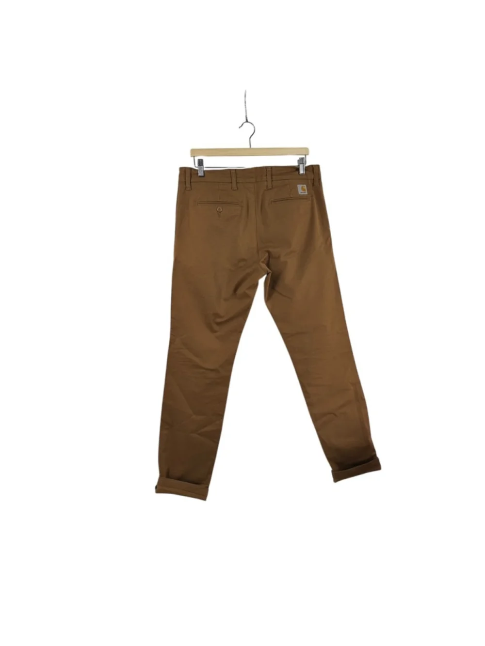 Carhartt Sid Pant Brown trouser casual slim leg low waist sz 33 x 32